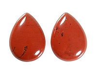 Комплект кабошонов красной яшмы. Погрешность измерения 0, 5 - 1 мм. Мелкие выемки преимущественно с обратной стороны. Цена за комплект.