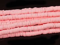 Каучуковые бусины спейсеры "Розовый". Диаметр отверстия 2,5 мм. Длина нити примерно 39 см, примерно 390 бусин. Размеры бусин усреднены. Цена указана за нить.
