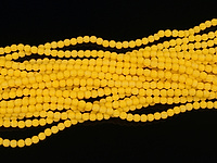 Стеклянные бусины рондель для создания украшений. Диаметр отверстия - 0.6 мм. Размеры, длина нити и количество бусин на нити указаны примерно.
