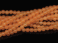 Стеклянные бусины круглые для создания украшений. Диаметр отверстия - 0.8мм. Размеры, длина и количество бусин на нити указаны примерно.
