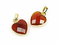 Подвески сердце с красным агатом в оправе цвета "золото". Размер подвеса 4х7 мм. Длина с подвесом - 20 мм. Мелкие выемки. Цена указана за штуку.
, фото №136303