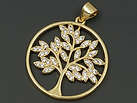 Подвеска "Дерево в золотом кольце" для создания бижутерии (украшений). Покрытие - золото 14К. Вставки - инкрустация фианитами. Размеры - 18х18х2.3 мм. Длина подвески с колечком - 21 мм. Диаметр отверстия - 1.5 мм. Цена указана за штуку.
, фото №136868