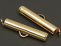 Концевики трубочки коннекторы для многорядных браслетов, сережек, колье. Могут быть использованы для стразовой цепочки (ленты), ювелирной цепочки, тросика, шнура. Покрытие - золото 14К. Размеры - 25х4 мм. Внутренний диаметр трубочки - 3 мм. Внутреннее пространство подвесного колечка - 3х1 мм, колечко замкнуто. Цена указана за упаковку.
, фото №139526