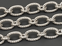Ювелирная цепочка якорное плетение для создания бижутерии (украшений). Покрытие - родий. Размер звеньев - 9х6х1.3 и 5.5х1.5 мм, не замкнуты. Цена указана за 20 см. При покупке от 2 мерок, вы получаете 40, 60 и другие отрезки, кратные 20 см, одним отрезком.
, фото №153790