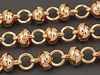 Ювелирная цепочка с глидерным плетением для создания бижутерии (украшений). Покрытие - золото 14К. Размер звена - 7x1.5 мм, не замкнуто. Размер декоративного элемента - 10x7 мм. Цена указана за 20 см. При покупке от 2 мерок, вы получаете 40, 60 и другие отрезки, кратные 20 см, одним отрезком.
, фото №153854