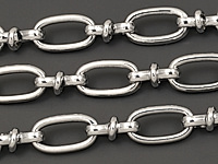 Ювелирная цепочка якорное плетение для создания бижутерии (украшений). Покрытие - родий. Размер звеньев - 10х5х1.5 и 8х3.5 мм, одно не замкнуто. Цена указана за 20 см. При покупке от 2 мерок, вы получаете 40, 60 и другие отрезки, кратные 20 см, одним отрезком.
, фото №153915
