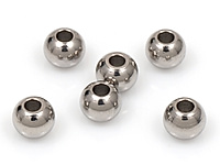 Бусина "Шар" для создания бижутерии (украшений). Металл - нержавеющая сталь марки AISI 304, цвет "родий". Диаметр отверстия - 1 мм. Цена указана за упаковку.



, фото №158896