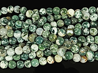 Бусины мохового агата. Месторождение - Ботсвана. Диаметр отверстия 1.1 мм. Размеры, вес, длина и количество бусин на нити указаны примерно. Точнее замеряем по требованию. Мелкие природные выемки.
, фото №159533