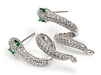 Швензы пусеты со штифтом для создания бижутерии (украшений). Покрытие - родий. Вставки - фианиты. Диаметр шапочки - 4 мм. Диаметр штифта - 0.6 мм. Длина швенз со штифтом - 33 мм. Длина штифта швенз - 13 мм. Цена указана за пару. 
, фото №161168