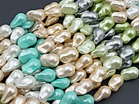 Бусины барочного жемчуга касуми Майорка (Majorika) голубой, белый, розовый, серебро. Диаметр отверстия 1 мм. Размеры, вес, длина и количество бусин на нити указаны примерно. Точнее замеряем по требованию. Мелкие выемки.
, фото №161351