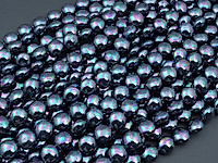 Бусины барочного жемчуга таблетка, монетка синий ирис. Диаметр отверстия 1 мм. Размеры, вес, длина и количество бусин на нити указаны примерно. Точнее замеряем по требованию. Мелкие выемки.
, фото №161399