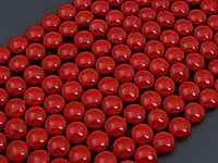 Бусины барочного жемчуга таблетка, монетка красный. Диаметр отверстия 1 мм. Размеры, вес, длина и количество бусин на нити указаны примерно. Точнее замеряем по требованию. Мелкие выемки.
, фото №161401