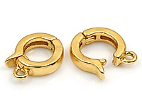 Съемный круглый бейл золото для создания бижутерии (украшений). Покрытие - золото 14К. Диаметр отверстия - 1.2 мм, замкнуто. Размер внутреннего пространства - 5x2 мм. Цена указана за штуку.
, фото №163041