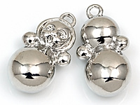 Подвеска Подвеска "Серебряная неваляшка" для создания бижутерии (украшений). Покрытие - родий. Размеры - 33х10х9 мм. Размеры подвесного колечка - 2 мм, колечко замкнуто. У неваляшки лицо зайца. Цена указана за штуку.
, фото №163082