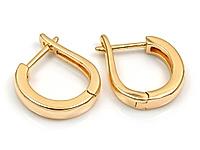 Швензы с английским замком "Зеркальное золото" для создания бижутерии (украшений). Покрытие - золото 14К. Размеры - 14х13.5х3 мм. Размеры штифта - 9х0.9 мм. Цена указана за пару.
, фото №163126