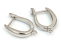 Швензы с английским замком "Серебряная капля" для создания бижутерии (украшений). Покрытие - родий. Размеры - 20х13х3 мм. Размеры колечка - 1.5х0.9 мм, колечко не замкнуто. Размеры штифта - 9х0.9 мм. Цена указана за пару.
, фото №163128