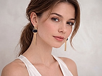 Набор материалов для сборки сережек в стиле арт - деко сочетает лаконичный минимализм и выразительные детали.&nbsp;

Мастер - класс, как собрать серьги, используя бусины агата с двумя отверстиями, ЗДЕСЬ.&nbsp;

Центральный элемент - бусины черного агата с двумя отверстиями, которые позволяют создать аккуратную и симметричную подвеску. Мы использовали швензы пусеты, коннекторы палочки, пины и ювелирную проволоку.&nbsp;

Как и с чем носить

Тонкие элементы и строгая геометрия формы подчеркивают благородство камня и создают изящное движение подвески. Серьги прекрасно сочетаются с черным платьем, белой рубашкой, строгим жакетом или минималистичным топом. Украшение добавляет образу графичности и утонченности, делая его стильным и современным.


, фото №163444