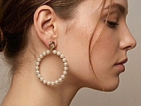 Набор материалов для сборки сережек колец с натуральным жемчугом. Основа украшения - мемори проволока (проволока с памятью).

Мастер - класс, как собрать серьги кольца с натуральным жемчугом, ЗДЕСЬ.&nbsp;

Как и с чем носить




, фото №163512