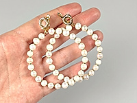 Набор материалов для сборки сережек колец с натуральным жемчугом. Основа украшения - мемори проволока (проволока с памятью).

Мастер - класс, как собрать серьги кольца с натуральным жемчугом, ЗДЕСЬ.&nbsp;

Как и с чем носить




, фото №163514