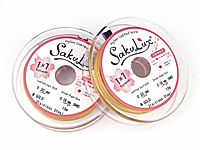 Профессиональный ювелирный тросик (ланка) из стальной проволоки в золотой нейлоновой оплетке SakuLux (Flexy 7). Очень качественный и эластичный. Толщина 0.3 мм. Семижильный. Тросик продается отрезками по 1 и 5 метров и катушками по 10, 50 и 100м. Производство - Япония.
, фото №163585