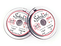 Профессиональный ювелирный тросик (ланка) из стальной проволоки в нейлоновой оплетке Flexy 7. Очень качественный и эластичный. Толщина 0.3 мм. Семижильный. Тросик продается отрезками по 1 и 5 метров и катушками по 10, 50 и 100м. Производство - Япония.
, фото №163597