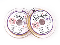 Профессиональный ювелирный тросик (ланка) из стальной проволоки в нейлоновой оплетке Flexy 49. Очень качественный и эластичный. Толщина 0.45 мм. 49-и жильный. Тросик продается отрезками по 1 и 5 метров и катушками по 10, 50 и 100м. Производство - Япония.
, фото №163603