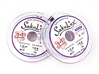 Профессиональный ювелирный тросик (ланка) из стальной проволоки в нейлоновой оплетке Flexy 49. Очень качественный и эластичный. Толщина 0.45 мм. 49-и жильный. Тросик продается отрезками по 1 и 5 метров и катушками по 10, 50 и 100м. Производство - Япония.
, фото №163606