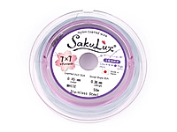 Профессиональный ювелирный тросик (ланка) из стальной проволоки в нейлоновой оплетке Flexy 49. Очень качественный и эластичный. Толщина 0.45 мм. 49-и жильный. Тросик продается отрезками по 1 и 5 метров и катушками по 10, 50 и 100м. Производство - Япония.
, фото №163608