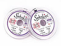 Профессиональный ювелирный тросик (ланка) из стальной проволоки в нейлоновой оплетке Flexy 49. Очень качественный и эластичный. Толщина 0.45 мм. 49-и жильный. Тросик продается отрезками по 1 и 5 метров и катушками по 10, 50 и 100м. Производство - Япония.
, фото №163612