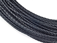 Плетеный шнур из искусственной кожи. Цена указана за 1 метр., фото №163632