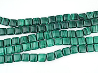 Бусины квадраты малахита. Место добычи - Конго. Диаметр отверстия 1.2 мм. Размеры, вес, длина и количество бусин на нити указаны примерно. Точнее замеряем по требованию.
, фото №163663