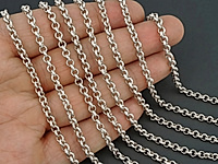 Ювелирная цепочка ролло (шопард) для создания бижутерии (украшений). Покрытие - родий. Размер звена - 4х1.4 мм, не замкнуто. Диаметр внутри звена - 2.5 мм. Цена указана за 20 см. При покупке от 2 мерок, вы получаете 40, 60 и другие отрезки, кратные 20 см, одним отрезком.
, фото №163683