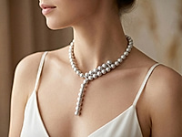 Набор материалов для сборки колье галстука Йоко Лондон с хлопковым жемчугом с фурнитурой в цвете "серебро".
Мастер-класс, как собрать колье галстук Йоко Лондон, ЗДЕСЬ.
, фото №163854