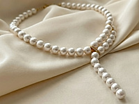 Набор материалов для сборки колье галстука Йоко Лондон с хлопковым жемчугом с фурнитурой в цвете "золото".
Мастер-класс, как собрать колье галстук Йоко Лондон, ЗДЕСЬ.
, фото №163857