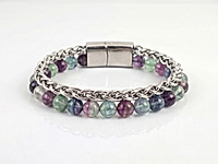 Набор материалов для женского браслета с магнитным замочком, цепочкой колосок и бусинами флюорита.

Мастер - класс, как собрать браслет с магнитным замочком, ЗДЕСЬ.  &nbsp;
&nbsp;
, фото №164048