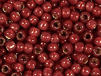 Бисер Toho, размер 8/0. Цвет #2113 (внутреннее серебрение, молочный гранат). Производитель - Япония. Цена указана за 10 грамм., фото №20695