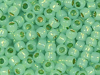 Бисер Toho, размер 8/0. Цвет #PF2118 (внутреннее серебрение, молочный светлый перидот). Производитель - Япония. Цена указана за 10 грамм., фото №20705