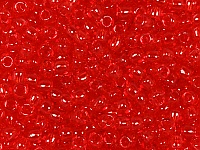 Бисер Toho, размер 11/0. Цвет #5B (Прозрачный, рубин). Цена указана за 10 грамм. Производитель - Япония., фото №20730