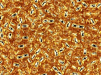 Бисер Toho, размер 11/0. Цвет #22 (Внутреннее серебрение, светлый топаз). Цена указана за 10 грамм. Производитель - Япония., фото №20766