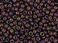 Бисер Toho, размер 11/0.  Цвет #85 (Металлизированный, багровый ирис). Цена указана за 10 грамм. Производитель - Япония., фото №20801