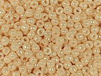 Бисер Toho, размер 11/0. Цвет #123 (Непрозрачный глянцевый, светло-бежевый). Цена указана за 10 грамм. Производитель - Япония. , фото №20821