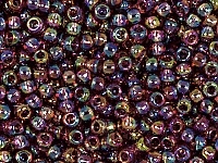 Бисер Toho, размер 11/0. Цвет #166B (Радужный прозрачный, аметист). Цена указана за 10 грамм. Производитель - Япония., фото №20868