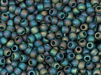 Бисер Toho, размер 11/0. Цвет #167BDF (Матовый прозрачный, радужный изумруд). Цена указана за 10 грамм. Производитель - Япония. , фото №20874