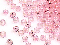 Бисер Toho, размер 11/0. Цвет #171 (радужный окрашенный, балерина). Цена указана за 10 грамм. Производитель - Япония., фото №20878