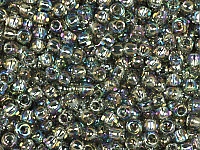 Бисер Toho, размер 11/0. Цвет #176 (Радужный прозрачный, черный алмаз).  Цена указана за 10 грамм. Производитель - Япония., фото №20880