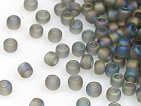 Бисер Toho, размер 11/0. Цвет #176BF (Матовый радужный, серый). Производитель - Япония. Цена указана за 10 грамм., фото №20884