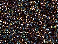 Бисер Toho, размер 11/0. Цвет #245 (нарцисс/черный). Цена указана за 10 грамм. Производитель - Япония., фото №20901