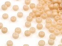 Бисер Toho, размер 11/0.  Цвет #763 (Матовый непрозрачный, пастель, абрикос). Цена указана за 10 грамм. Производитель - Япония., фото №20949