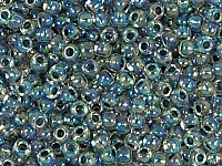 Бисер Toho, размер 11/0.  Цвет #773 (окрашенный изнутри, радужный, хрусталь/монтана). Производитель - Япония. Цена указана за 10 грамм., фото №20958
