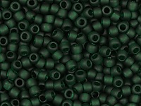 Бисер Toho, размер 11/0.  Цвет #939F (Матовый прозрачный, зеленый изумруд).  Производитель - Япония. Цена указана за 10 грамм., фото №20972